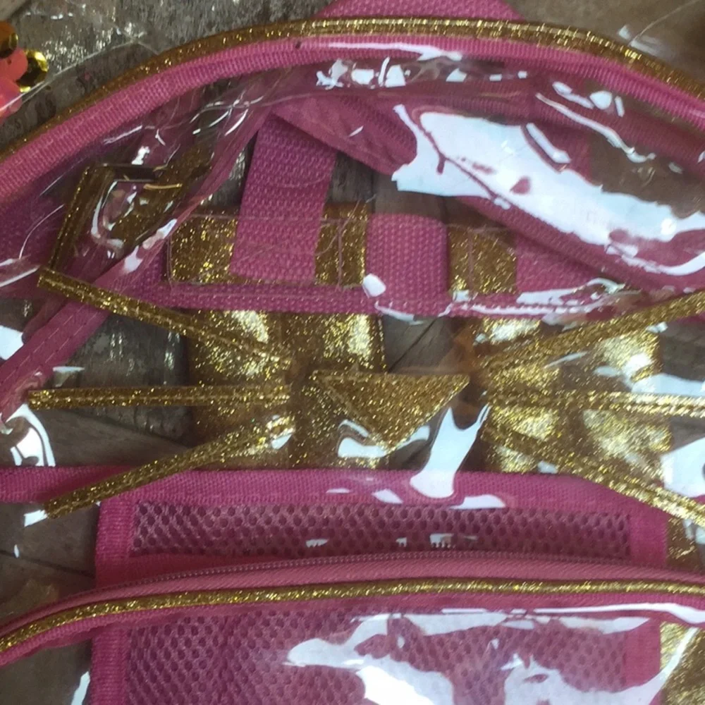 Cat kitty backpack glitter farmer’s market cowgirl travel back to school camp